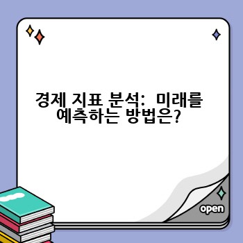 경제 지표 분석:  미래를 예측하는 방법은?